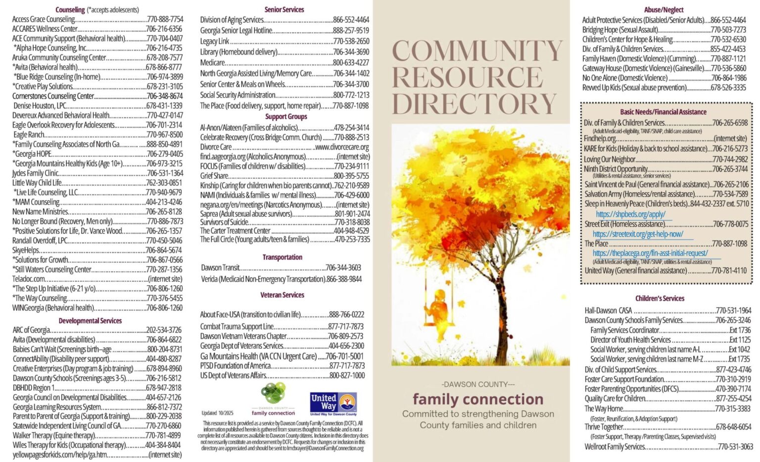 Community Resource Directory | Dawson County